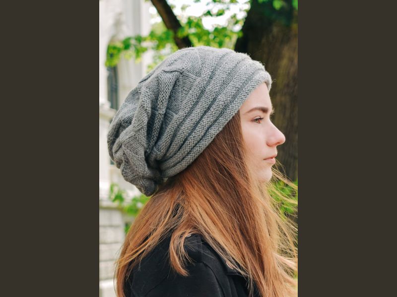 Oversized beanie