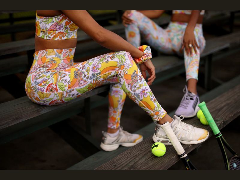 Printed leggings