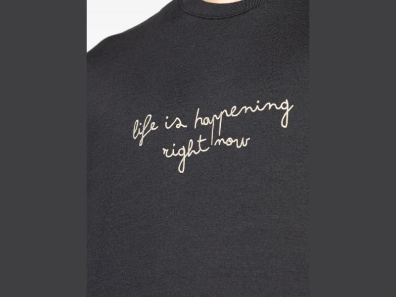 Slogan embroidery pattern