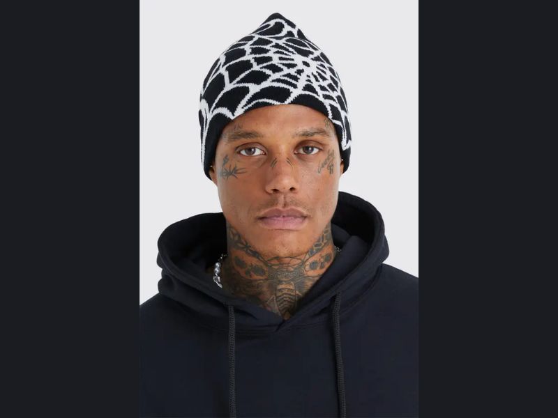 Spiderweb beanie