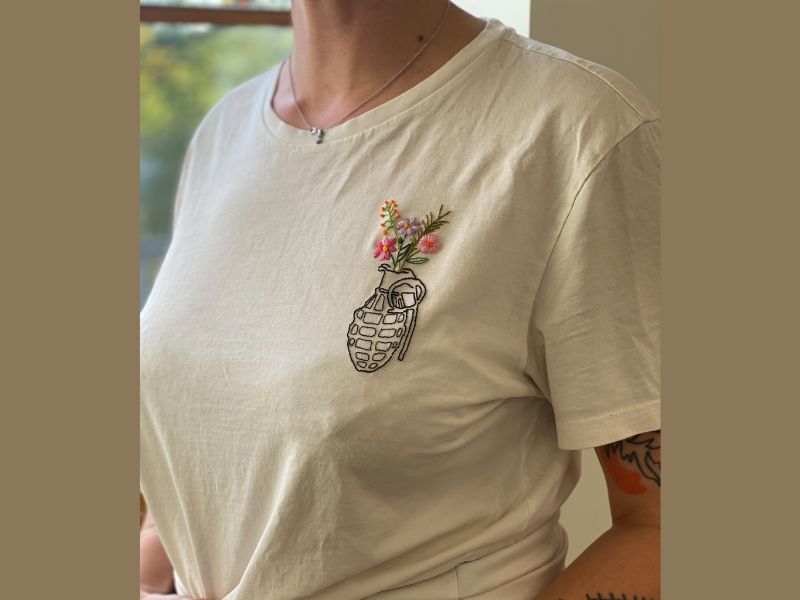 T-shirts embroidery