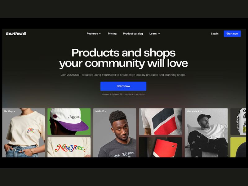 ecommerce platform Fourthwall
