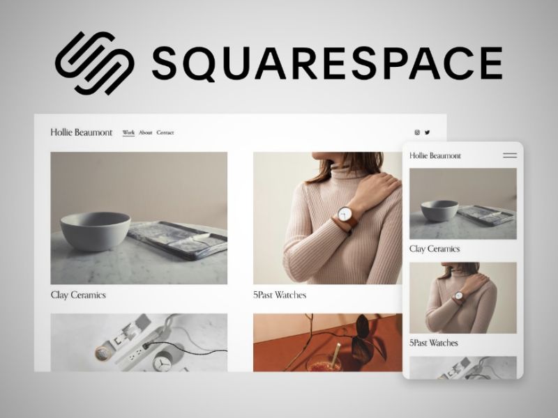 ecommerce platform Squarespace