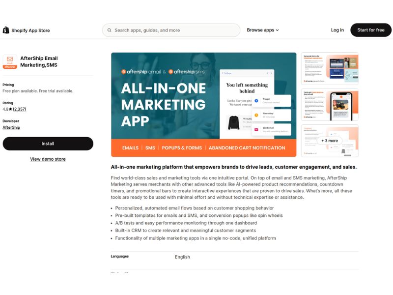 Automizely Shopify apps