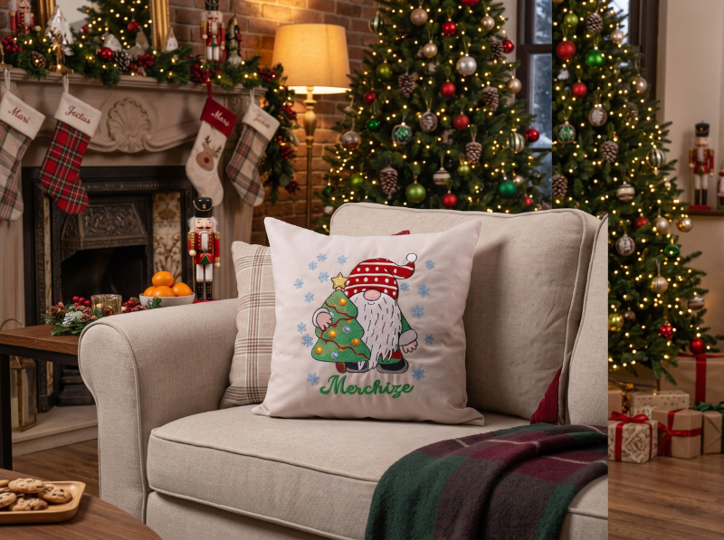 Custom Family Throw Pillow