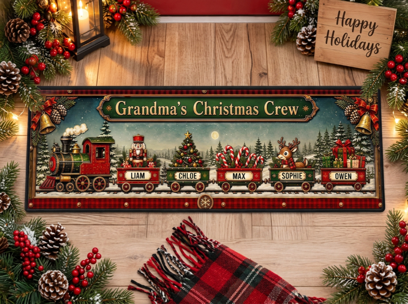 Custom Family Welcome Mat