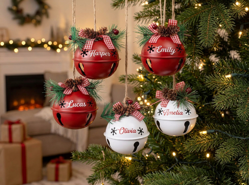 Family Member Ornament Set