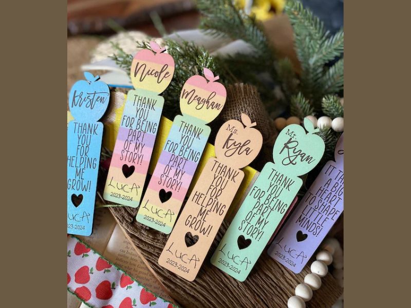 Personalized gift ideas for teachers