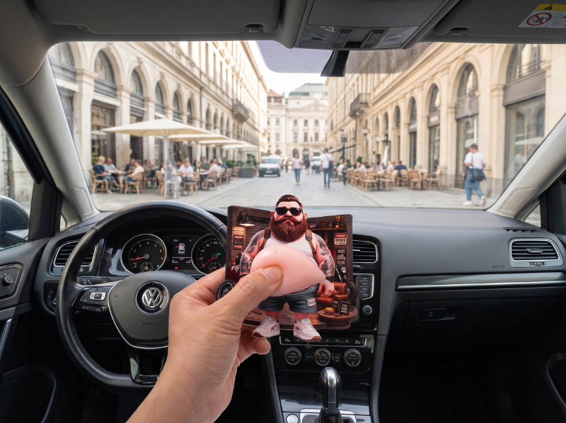 Squishy Car Clip