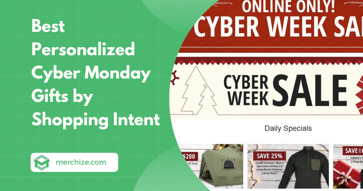 best personalized cyber monday gifts by shopping intent