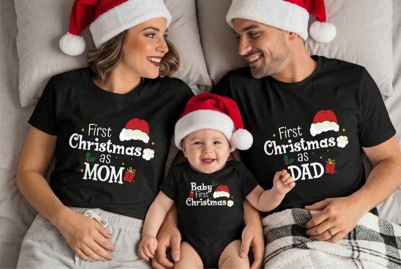 first christmas family shirts
