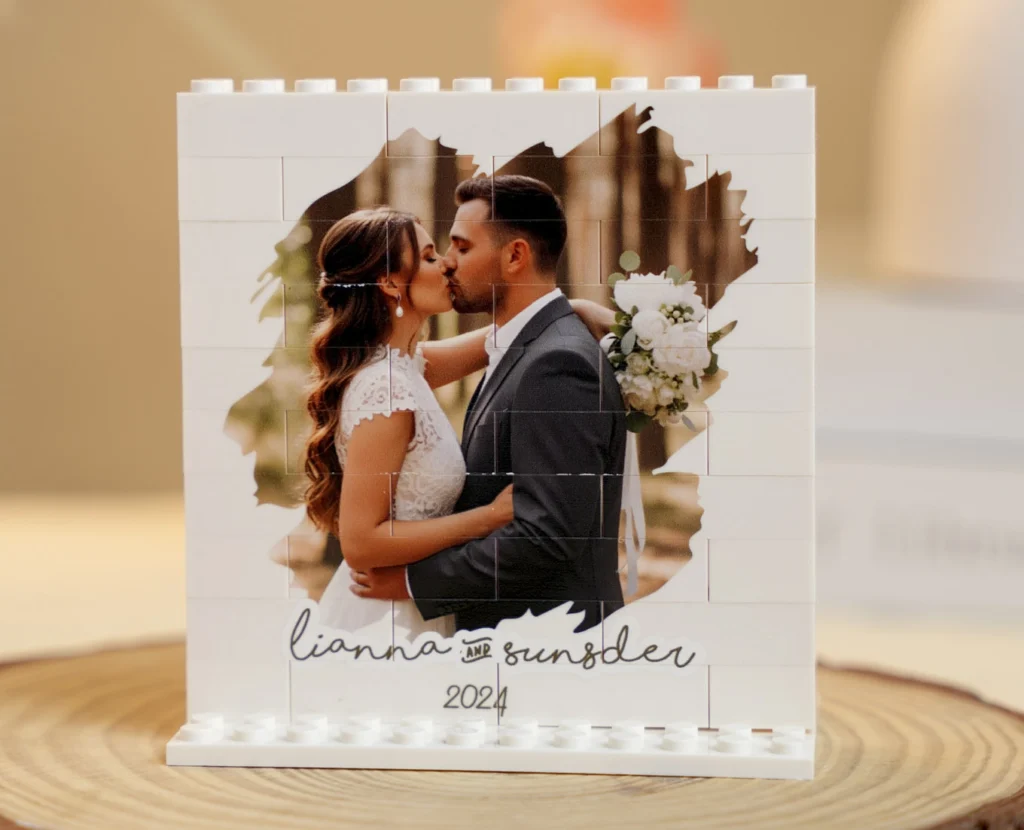 photo couple puzzle christmas gift idea