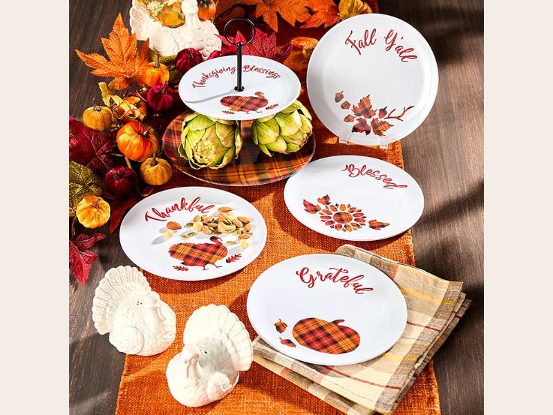 thanksgiving Themed serving trays