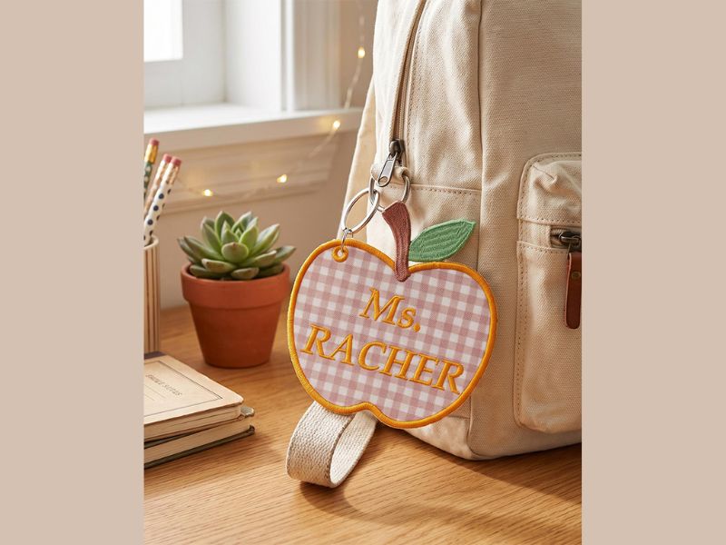 Embroidered tags