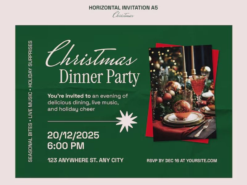 Formal & Corporate wording for christmas party
