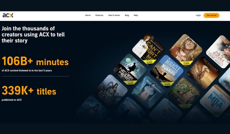 Record audiobooks on the ACX platform