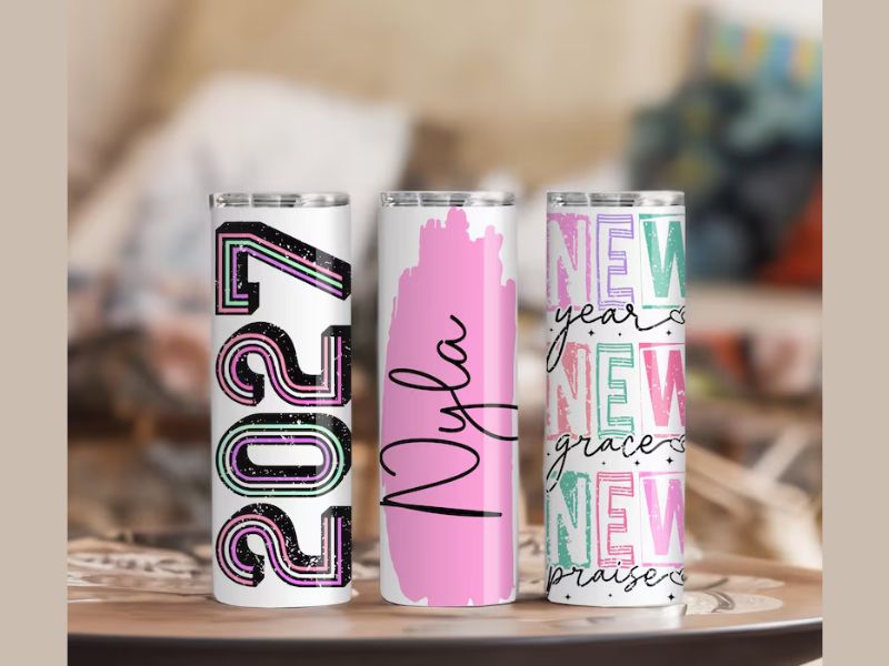 Tumblers gifts for a new year